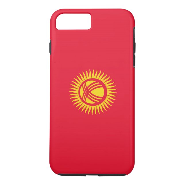 Flagge Kirgisistans Case-Mate iPhone Hülle (Rückseite)