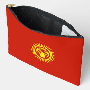 Flagge Kirgisistans Zubehörtasche
