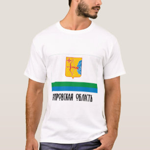Flagge Kirows Oblast T-Shirt