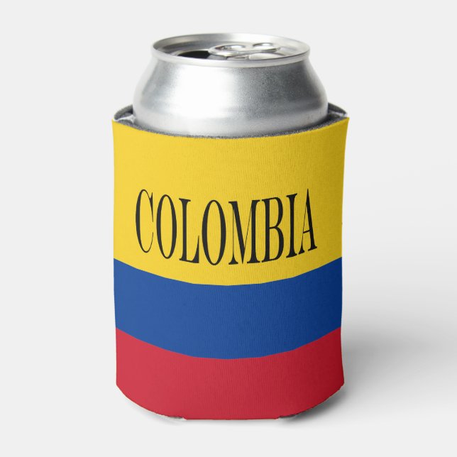 Flagge Kolumbiens - Bandera De Colombia Dosenkühler (Kanne Vorderseite)