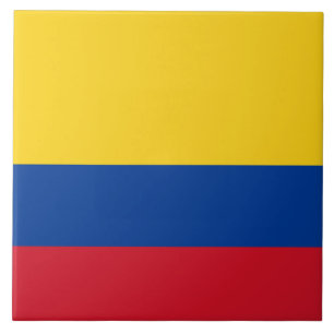 Flagge Kolumbiens - Bandera De Colombia Fliese