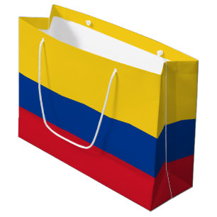 Flagge Kolumbiens - Bandera De Colombia Große Geschenktüte