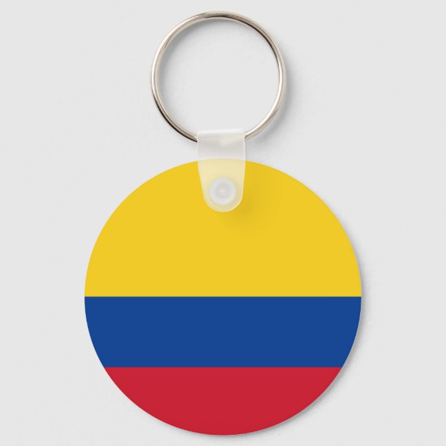 Flagge Kolumbiens - Bandera de Colombia Schlüsselanhänger (Vorderseite)