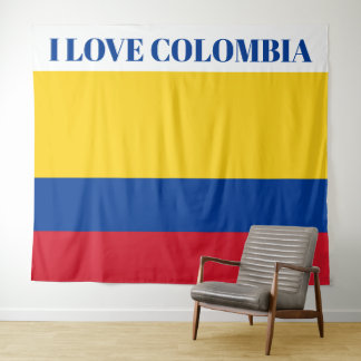 Flagge Kolumbiens - Bandera De Colombia Wandteppich