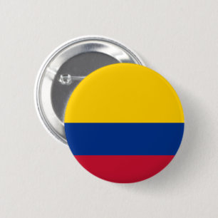 Flagge Kolumbiens Button