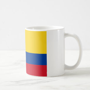 Flagge Kolumbiens Kaffeetasse