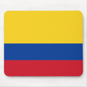 Flagge Kolumbiens Mousepad