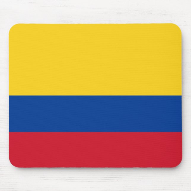 Flagge Kolumbiens Mousepad (Vorne)
