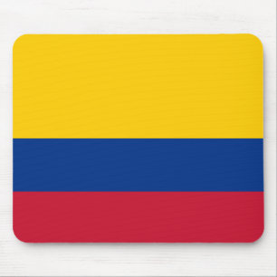 Flagge Kolumbiens Mousepad