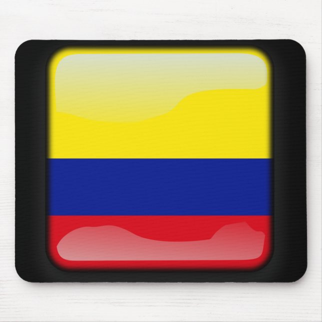 Flagge Kolumbiens Mousepad (Vorne)