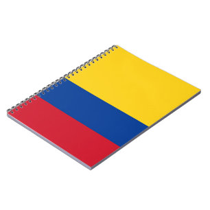 Flagge Kolumbiens Notizblock