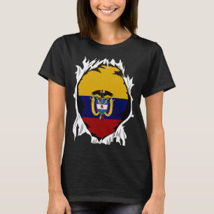 Flagge Kolumbiens, Patriotischer Kolumbiens T-Shirt