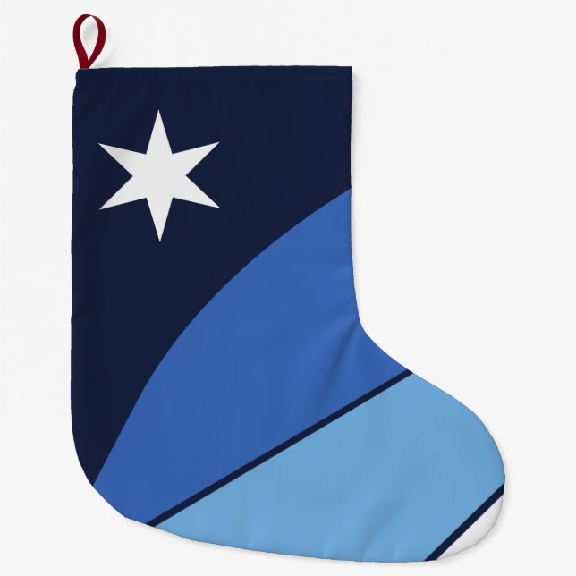 Flagge Kolumbiens (South Carolina) Großer Weihnachtsstrumpf (Vorderseite)