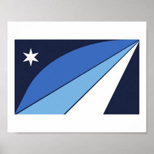 Flagge Kolumbiens, South Carolina Poster