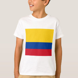 Flagge Kolumbiens T-Shirt