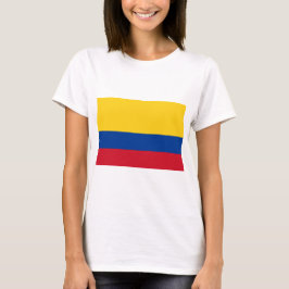 Flagge Kolumbiens T-Shirt