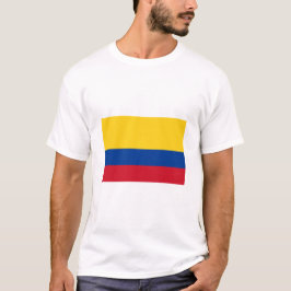Flagge Kolumbiens T-Shirt