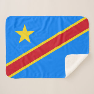 Flagge Kongo Kinshasa Sherpadecke