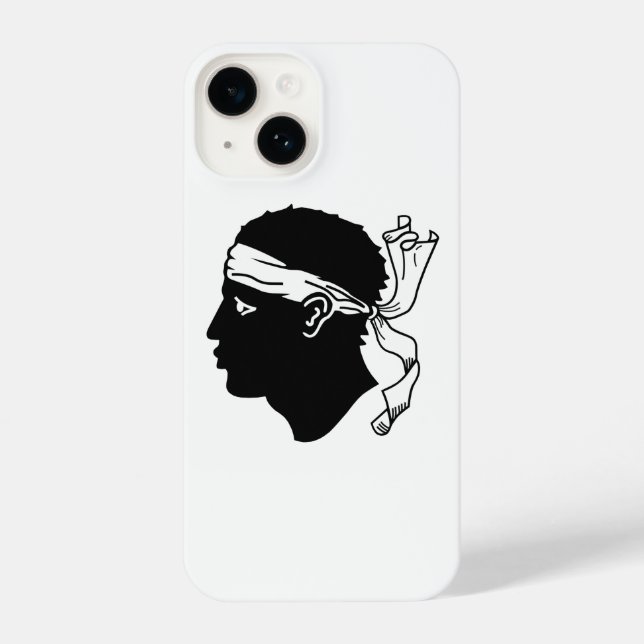 Flagge Korsikas iPhone Hülle (Rückseite)