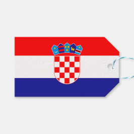 Flagge Kroatiens Geschenkanhänger