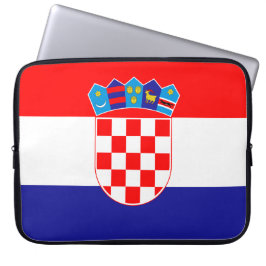 Flagge Kroatiens Laptopschutzhülle