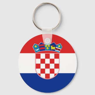 Flagge Kroatiens Schlüsselanhänger
