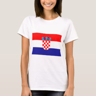 Flagge Kroatiens T-Shirt