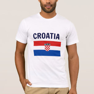 Flagge Kroatiens T-Shirt