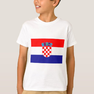 Flagge Kroatiens T-Shirt