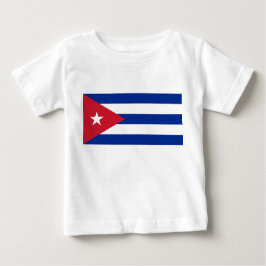 Flagge Kubas Baby T-shirt