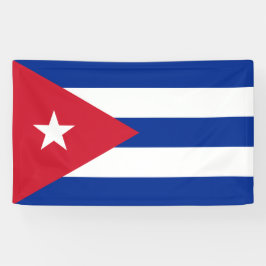 Flagge Kubas Banner