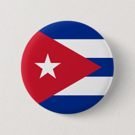 Flagge Kubas Button