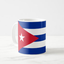 Flagge Kubas Kaffeetasse