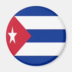 Flagge Kubas Magnet