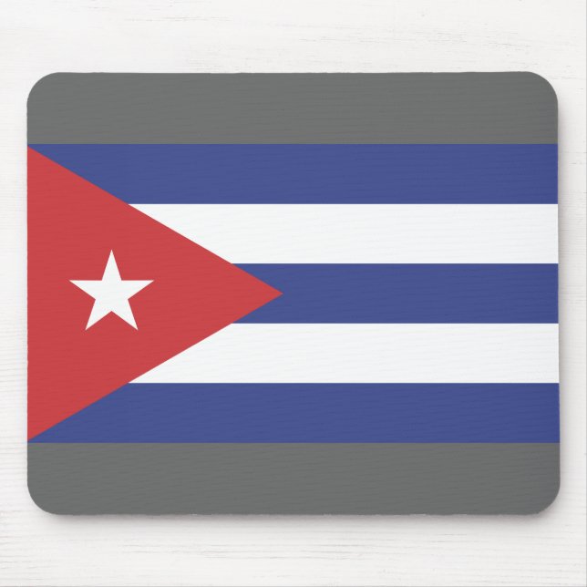 Flagge Kubas Mousepad (Vorne)