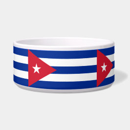 Flagge Kubas Napf