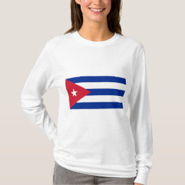 Flagge Kubas T-Shirt