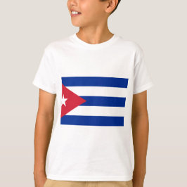 Flagge Kubas T-Shirt