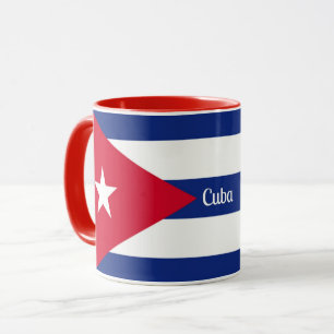 Flagge Kubas Tasse