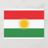 Flagge Kurdistans (Alay Kurdistan oder Alaya Rengî