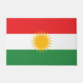 Flagge Kurdistans Fußmatte