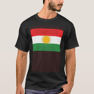 Flagge Kurdistans Kurdi-Flagge für Newroz T-Shirt