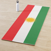 Flagge Kurdistans (Kurdisch)