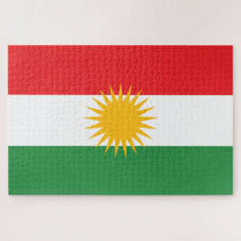 Flagge Kurdistans Puzzle