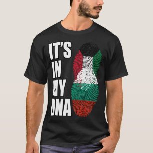 Flagge Kuwaiter und Bulgarischer Mix-DNA-Bestand T-Shirt