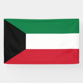 Flagge Kuwaits Banner