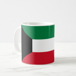 Flagge Kuwaits Kaffeetasse