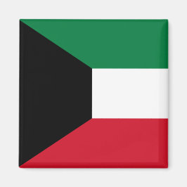 Flagge Kuwaits Magnet