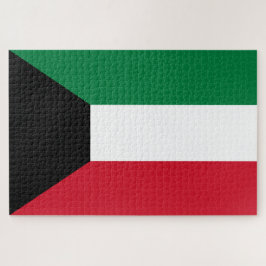 Flagge Kuwaits Puzzle