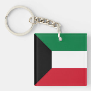 Flagge Kuwaits Schlüsselanhänger